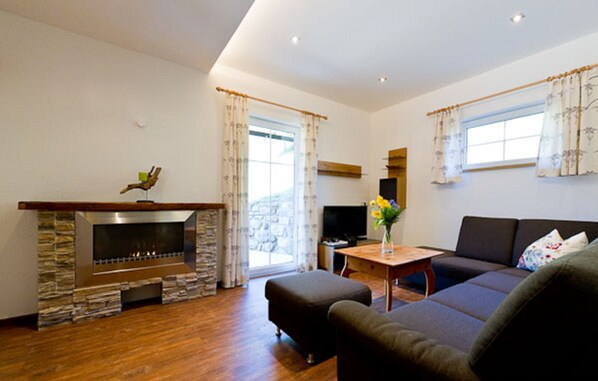 TV, fireplace, ping pong