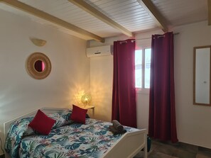 1 chambre, Wi-Fi gratuit, draps fournis