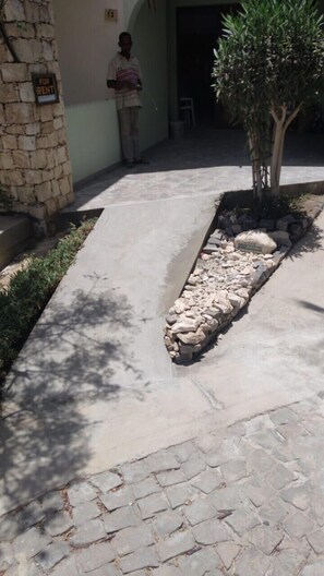 Overnattingsstedets uteområder