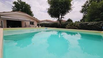 Piscine chauffée