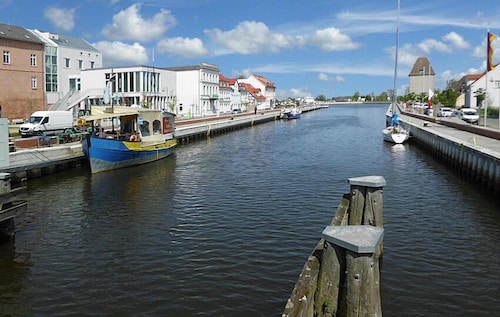 In the heart of the seaside resort Ueckermuende