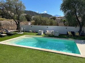 Beheizter Pool