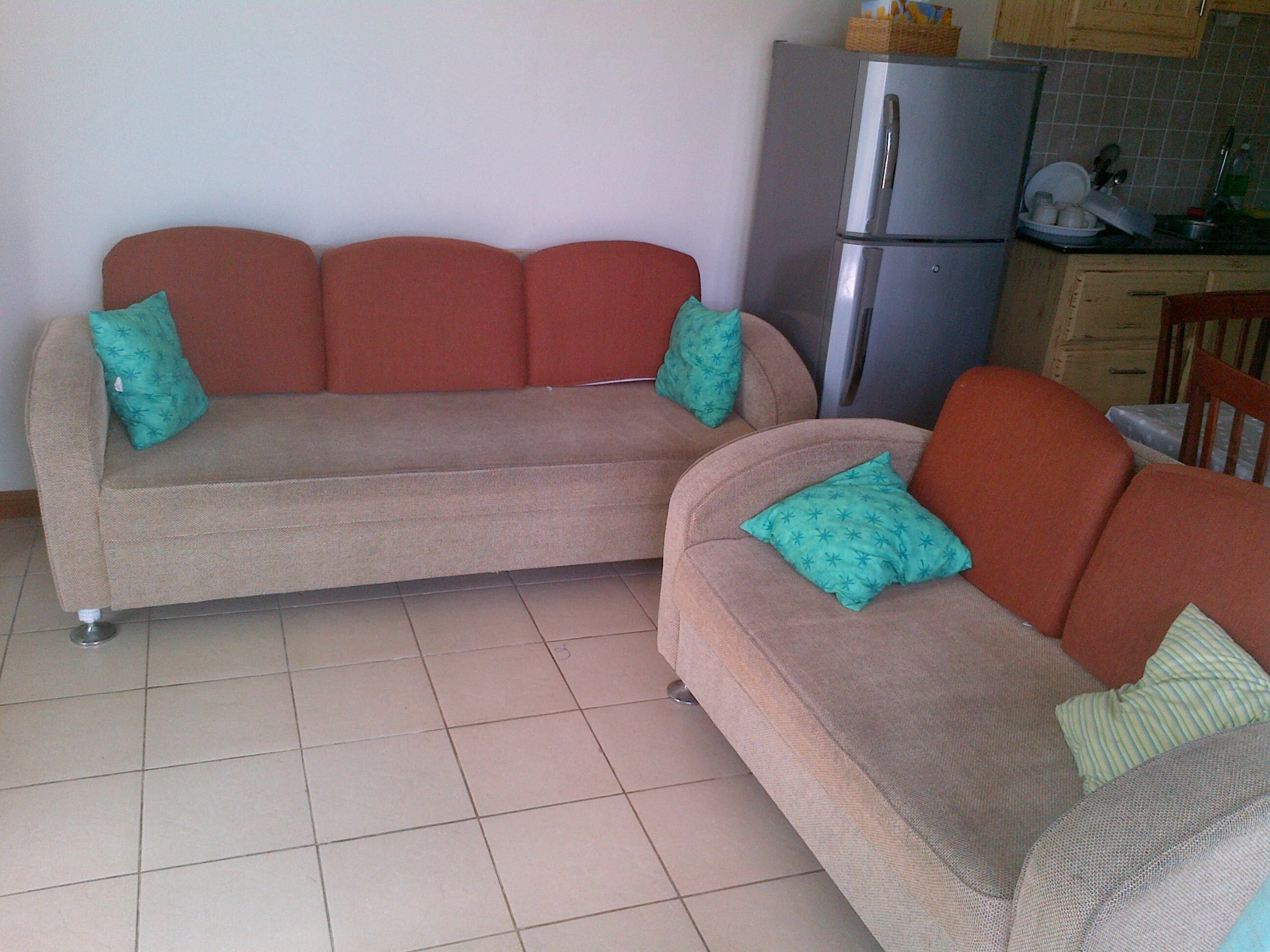 TV, DVD player, music library