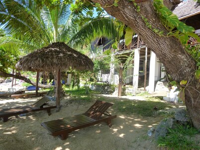 Happiness under the coconut palms