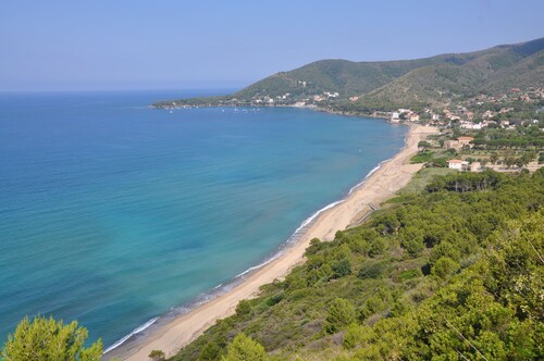 Cilento, Castellabate - Maison de vacances avec piscine + vue mer dans une belle position panoramique