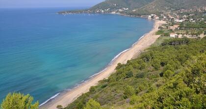 Cilento, Castellabate - Maison de vacances avec piscine + vue mer dans une belle position panoramique