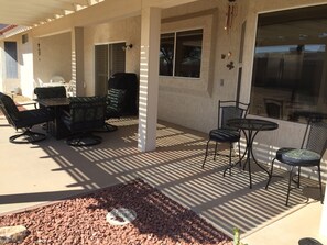 Outdoor dining