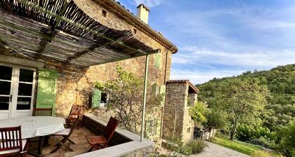 Cévennes : beautiful 17th century house, 120ha, Swimming pool, Wifi