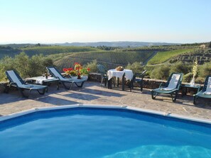Pool - Beautiful villa for large groups, family reunions, and weddings and workshops (Castellina in Chianti)