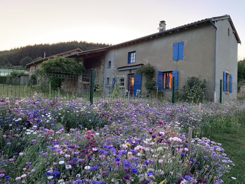 Bucolic 1820's Farmhouse With All Amenities In The Heart Of The Beaujolais