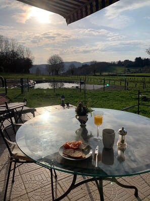 Restauration en plein air