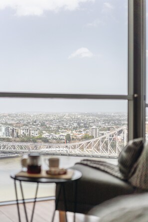 Panoraamahuoneisto, 2 makuuhuonetta, jokinäköala | Näkymä huoneesta