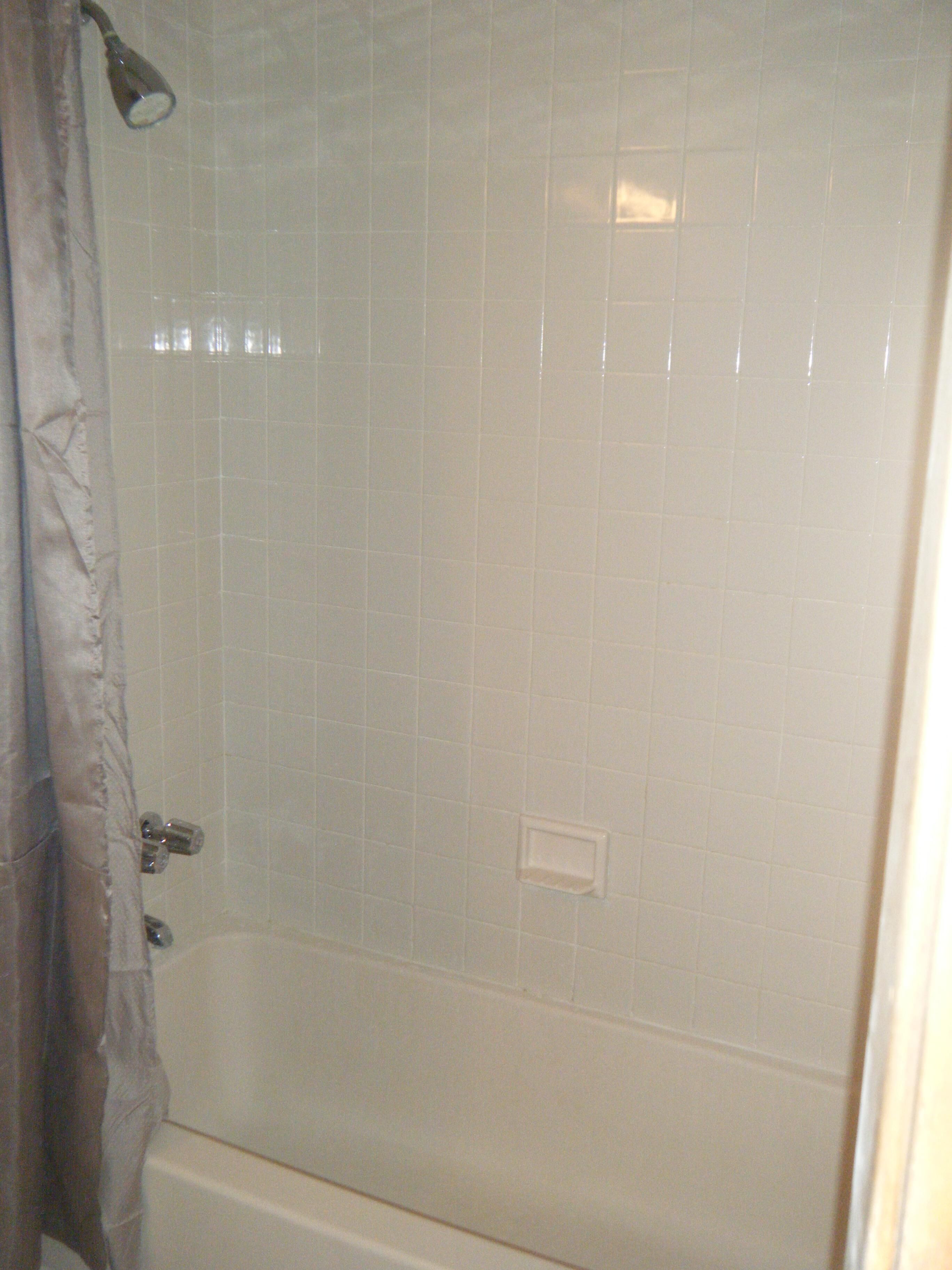 Bathtub, hair dryer, towels
