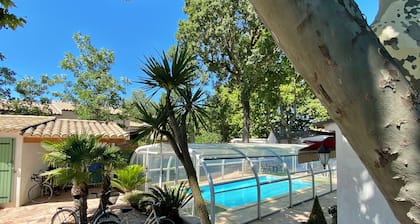 Encantador chalet gran comodidad a pie del centro histórico de Uzès