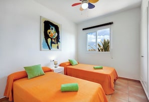 3 bedrooms, in-room safe, iron/ironing board, free WiFi