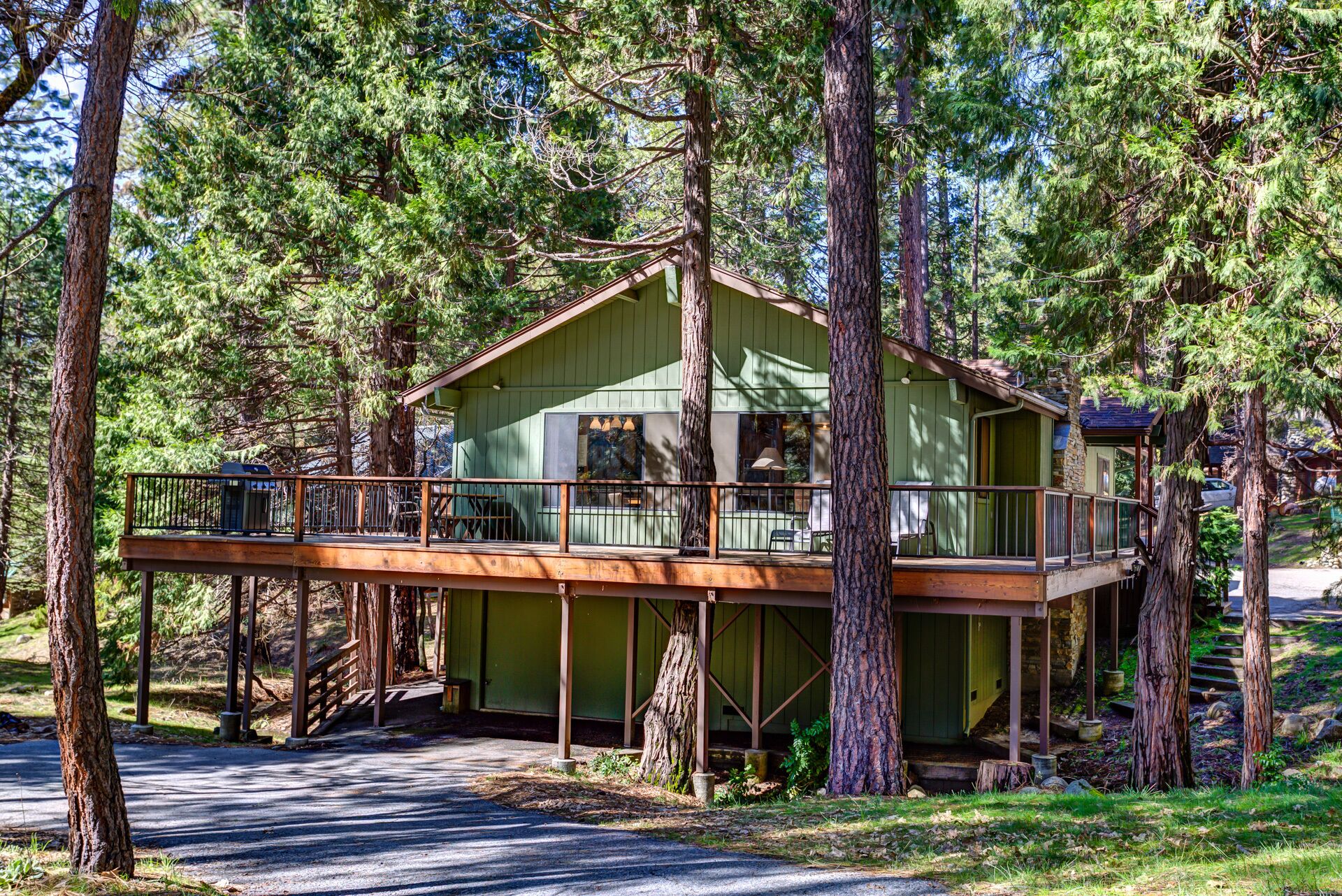 (40) Coyle's Cabin at The Redwoods In Yosemite