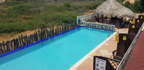 Pool - Spacious 1 Bedroom Apartment Near Palm/eagle Beach (Orangestad)
