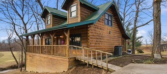 Cabaña en la colina para familias