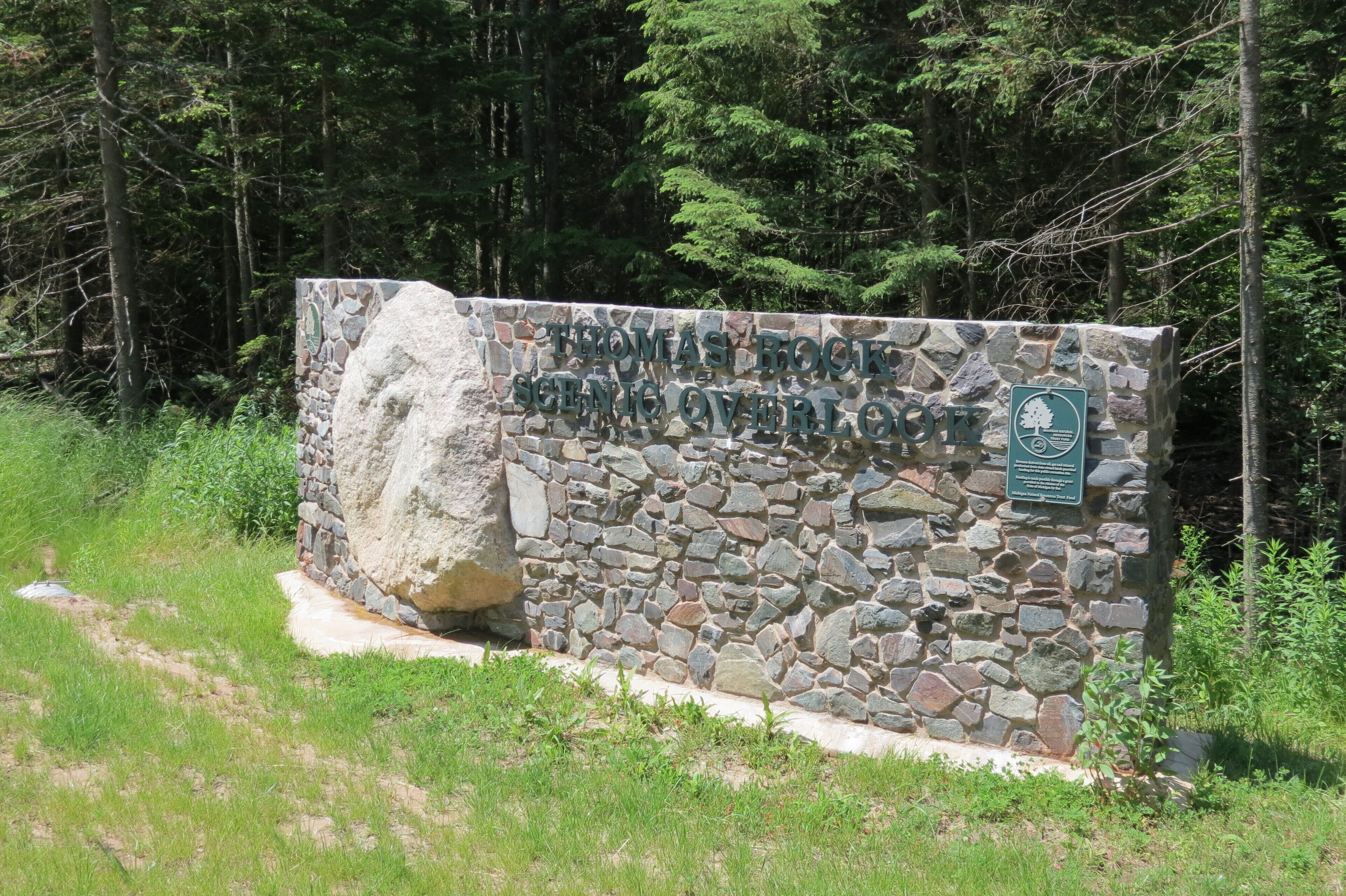Thomas Rock Overlook is a favorite of our visitors.