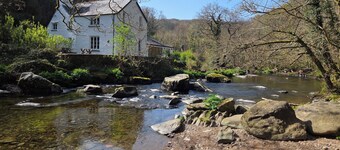 Cottage by the East Lyn River in the heart of Exmoor National Park near Lynmouth