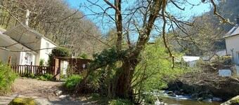 Cottage by the East Lyn River in the heart of Exmoor National Park near Lynmouth
