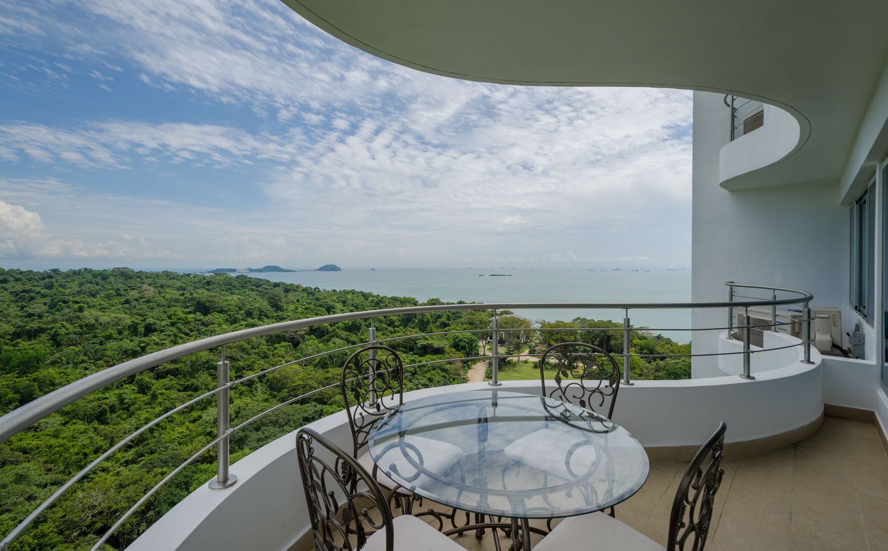Your private balcony view of Pacific Ocean