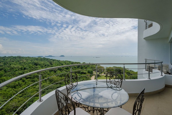 Your private balcony view of Pacific Ocean