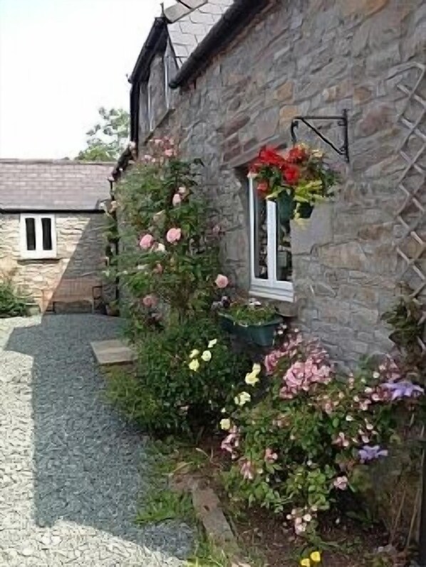 Property grounds - Llwyn Llwyd Cottage Aberyscir Brecon Fantastic Rural Views Large Garden. Wifi. (Aberyscir)