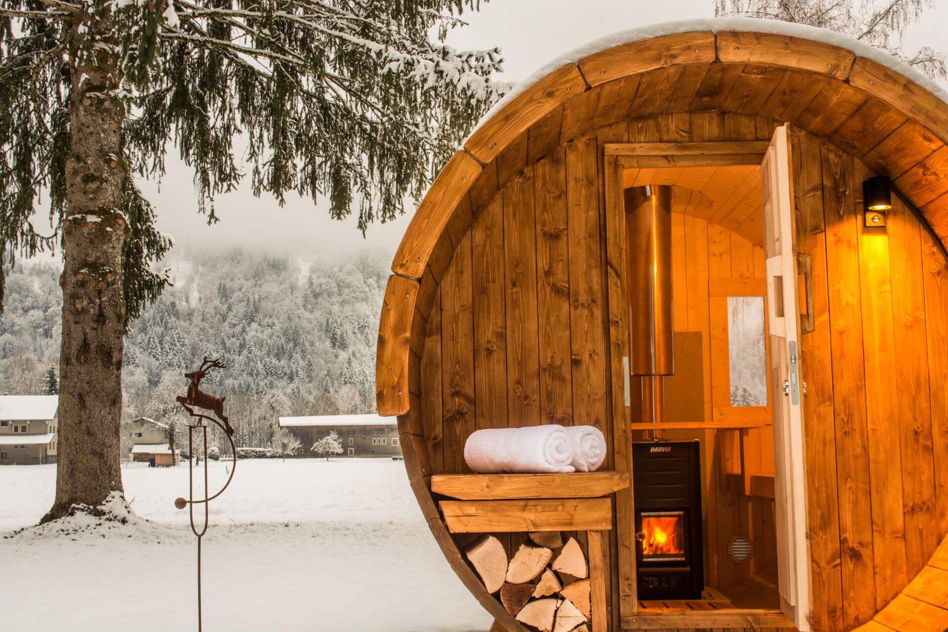 Overnatningsstedets område