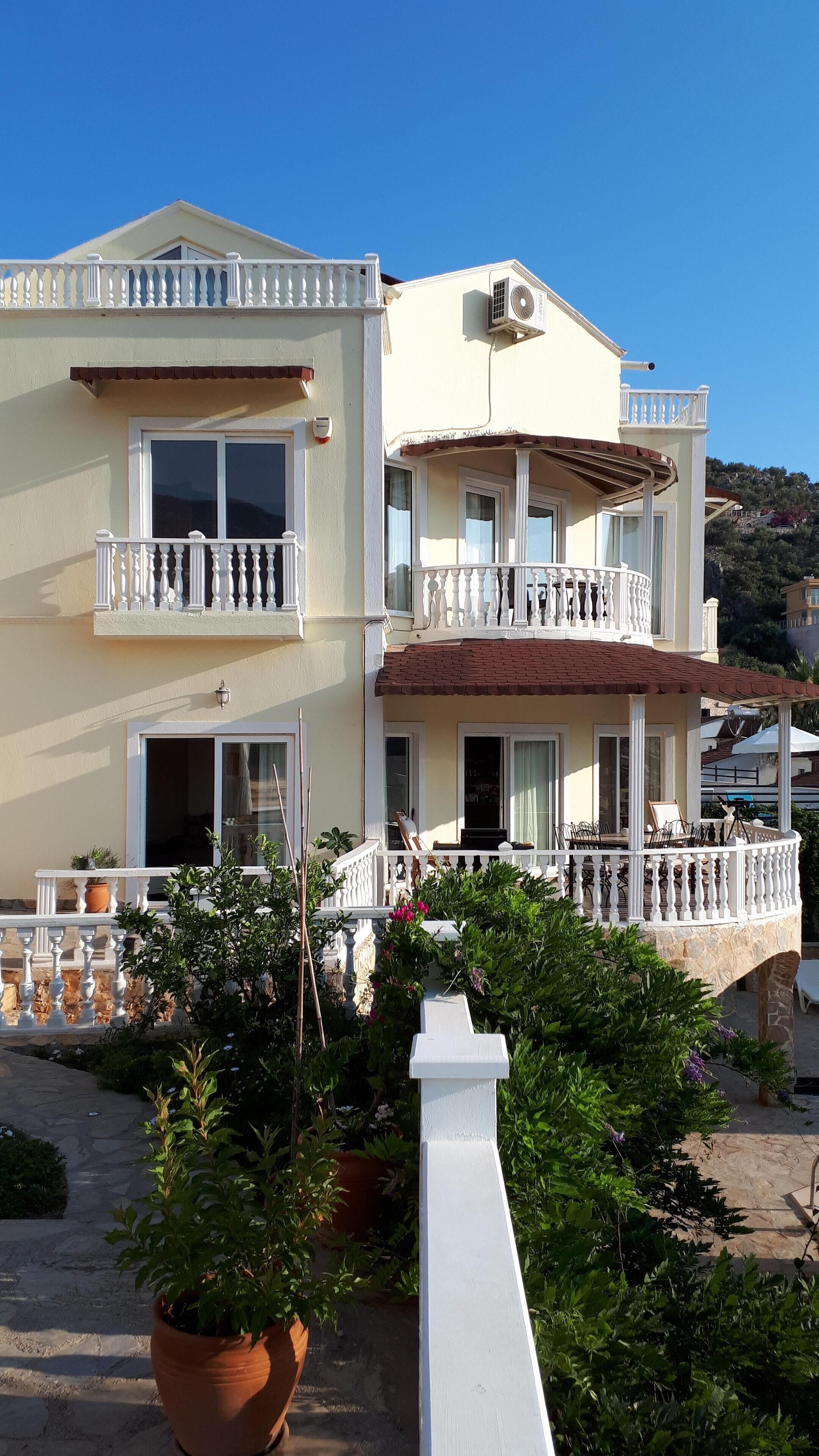 Villa With Spectacular Sea and Sunset Views Over Kalkan Bay with Private Pool