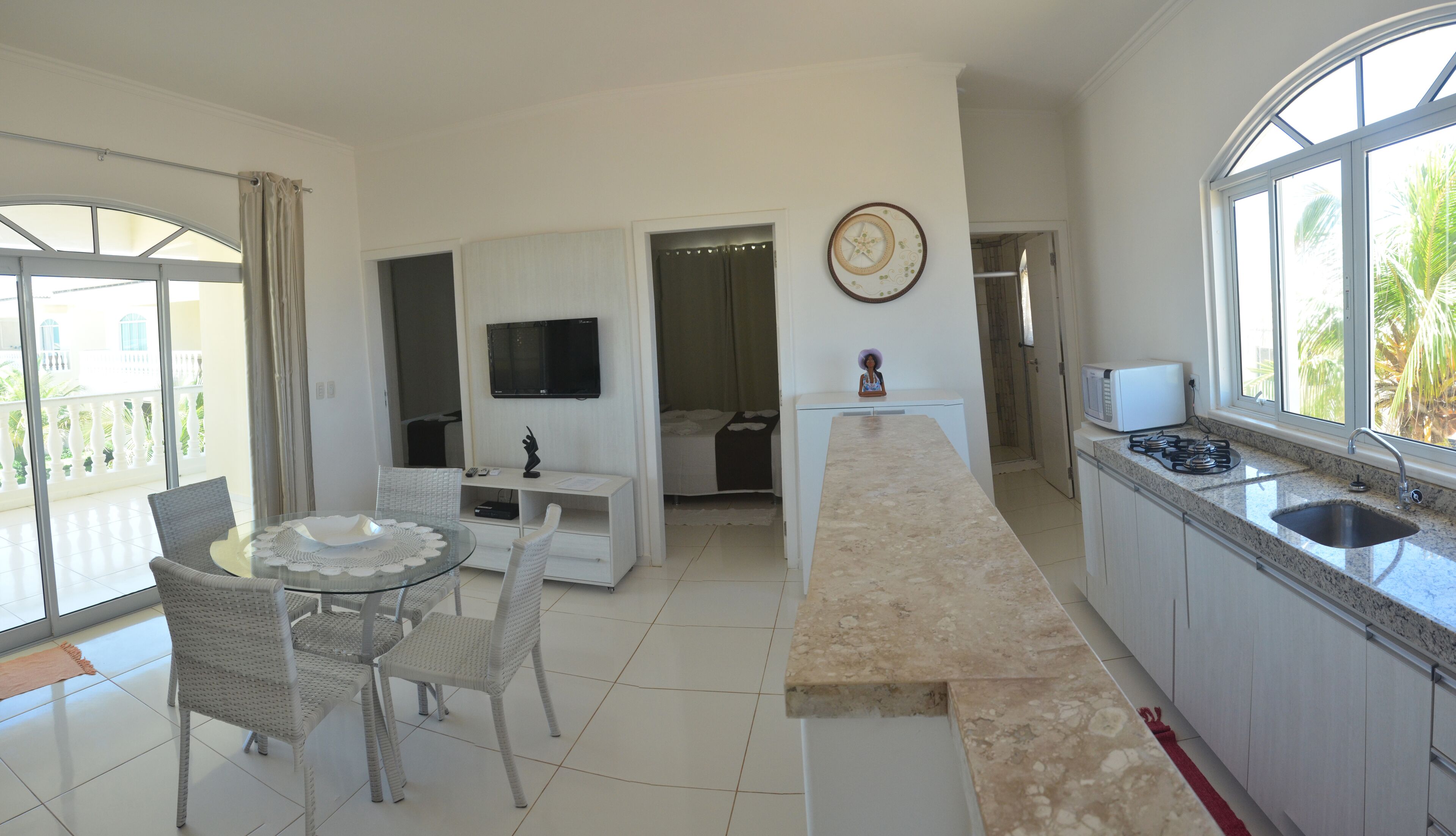 Green Paradise Residence: Furnished apartments in Canoa Quebrada.