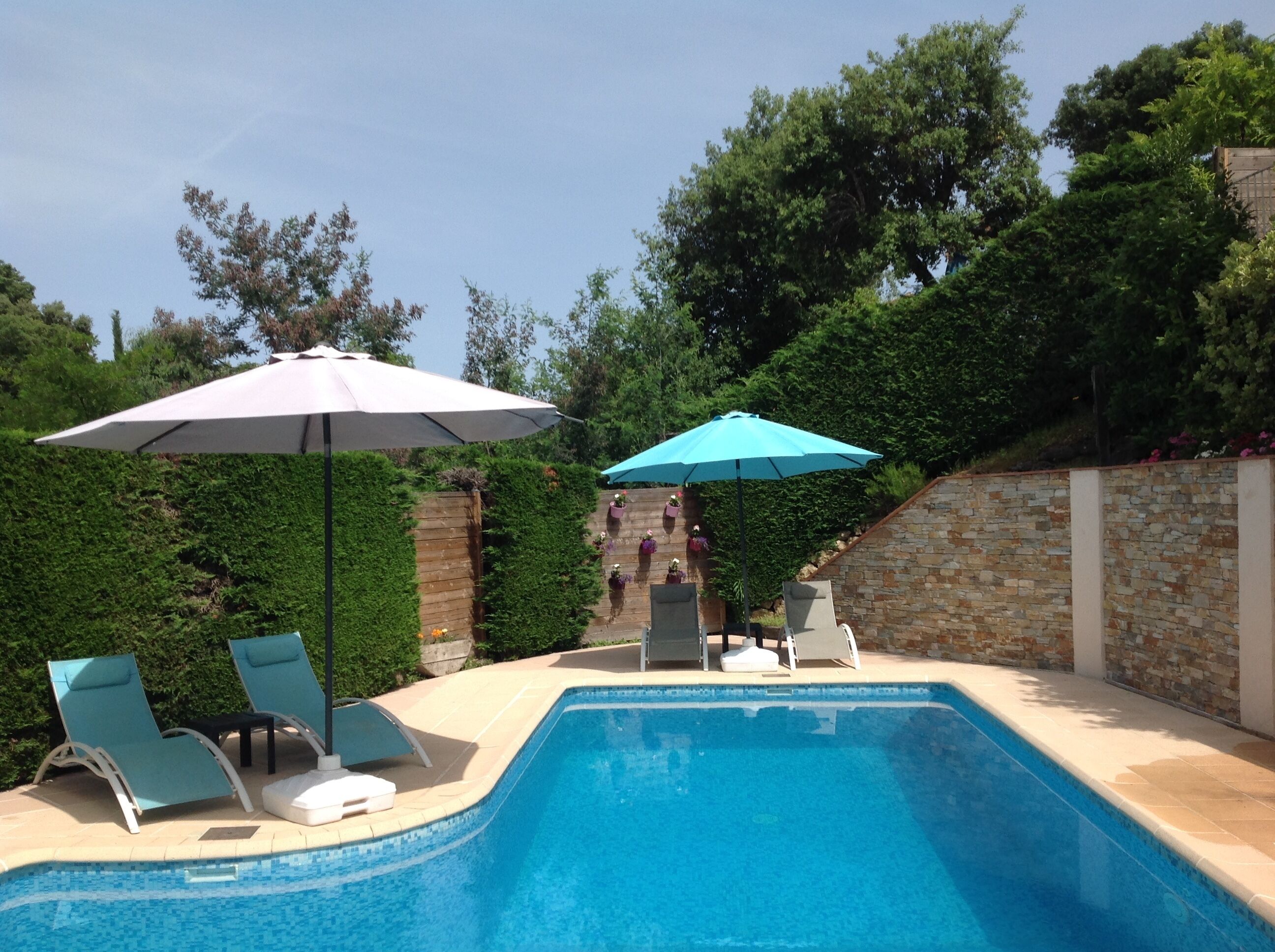 Udendørs pool, opvarmet pool