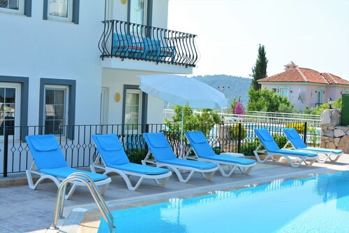 Villa with  large private pool, Bar and Gardens. Sleeps up to 14 adults . 
