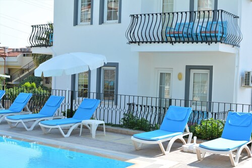 Villa with  large private pool, Bar and Gardens. Sleeps up to 14 adults . 