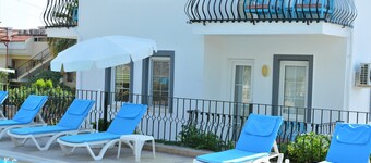 Villa with large private pool, Bar and Gardens. Sleeps up to 14 adults .