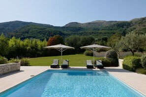 Beheizter Pool