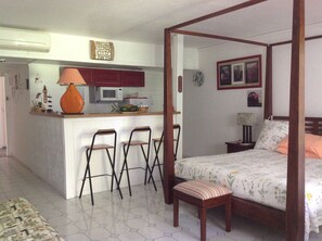 1 bedroom, iron/ironing board, travel crib, free WiFi