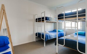 4 bedrooms, iron/ironing board, free WiFi, bed sheets