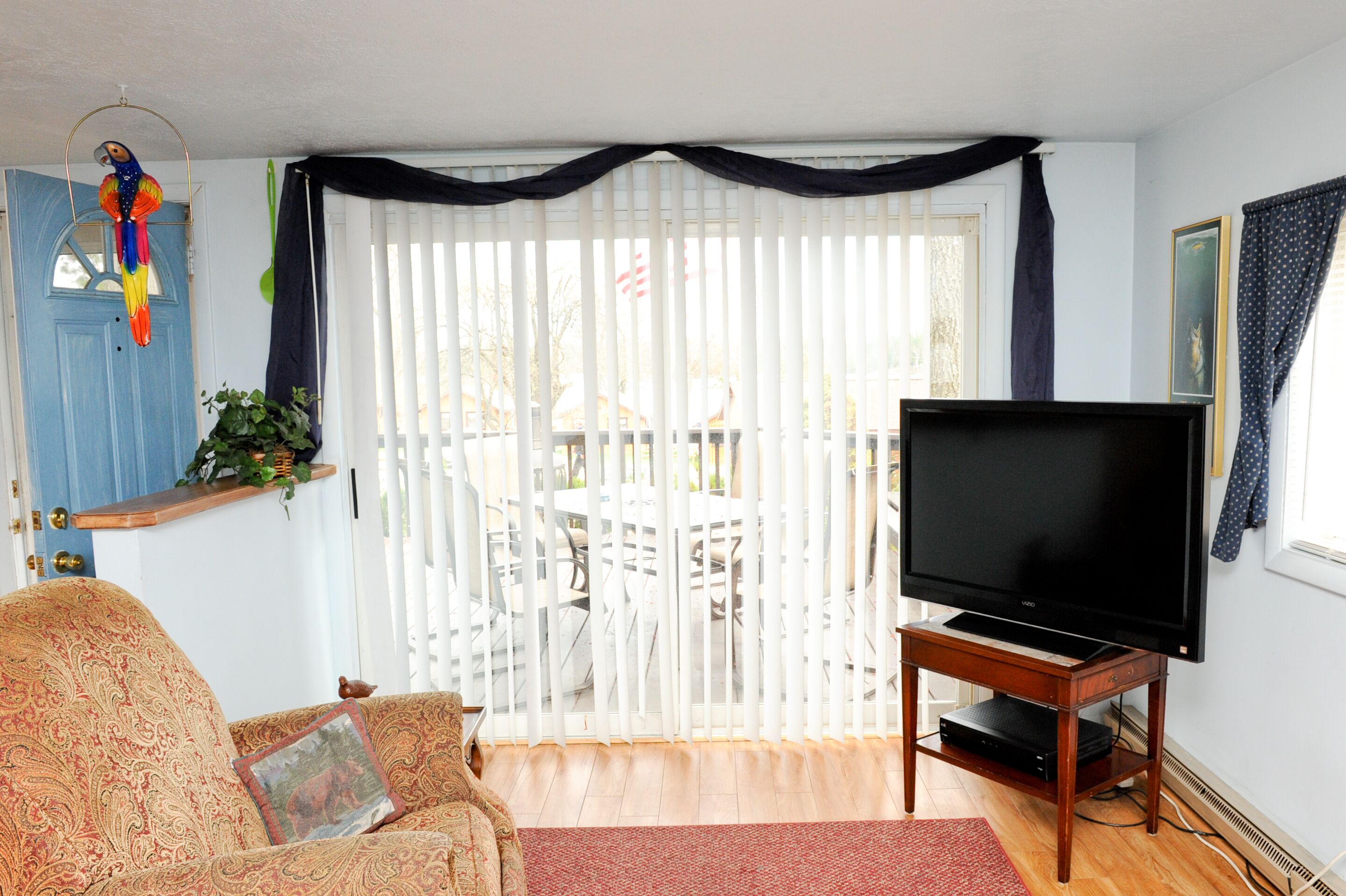 Roomy three bedroom two bath private home with lake view/access. ORV friendly!