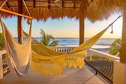  LUXURY BEACHFRONT - Ola Popoyo - 5 BR/4Bath By far the best house in Popoyo