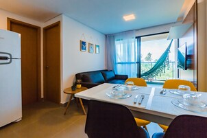 Apartemen, 1 kamar tidur (Padrão) | Makan di kamar