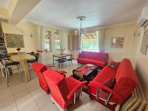 Smart TV, books, music library, video library