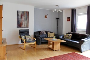 TV, table football, ping pong, books