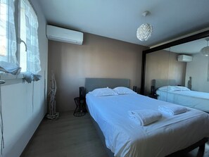 3 Schlafzimmer, schallisolierte Zimmer, Bügeleisen/Bügelbrett