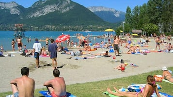 Tæt på stranden