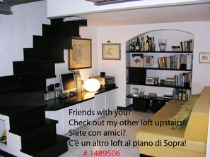 Interior - Loft in San Lorenzo, two minutes from the Acquario; optional parking (Genova)
