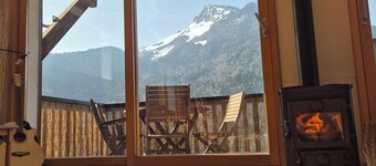 Luxe Alpine Chalet in de buurt van het prachtige meer van Annecy voor familie en vrienden 