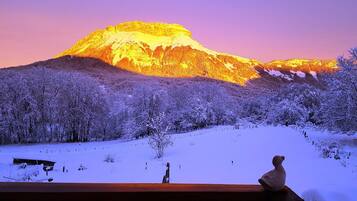 Vue depuis l’hébergement