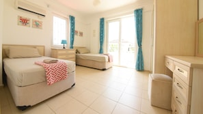 3 bedrooms, in-room safe, iron/ironing board, free WiFi