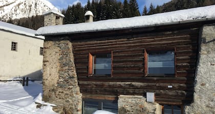 Rustico with style, modern and rustic, 2-4 P, in Val Poschiavo